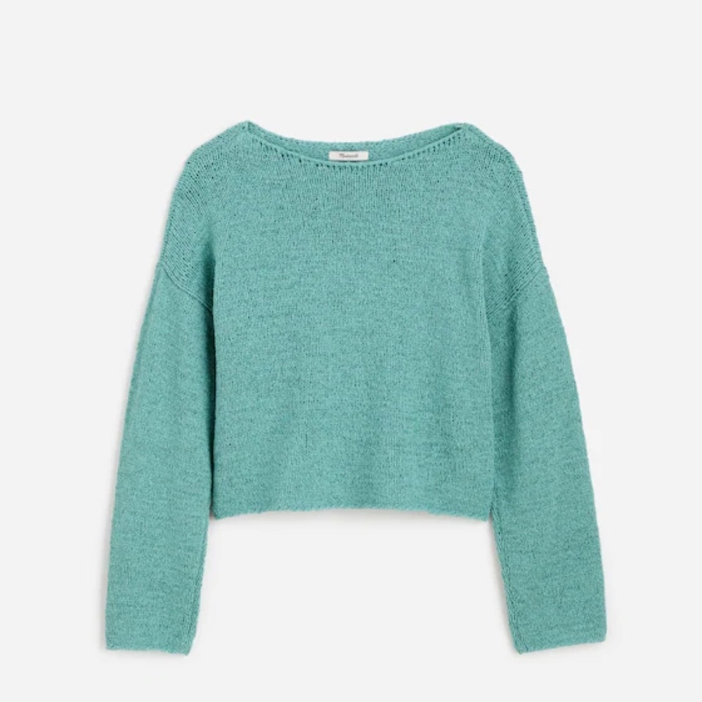 Madewell // EUC Boatneck Pullover Sweater - Picture 5 of 9